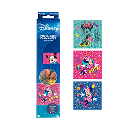 Set Pinta Con Diamantes 25 X 25 Minnie Proarte