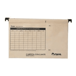 Carpeta Colgante B/Metálico Torre