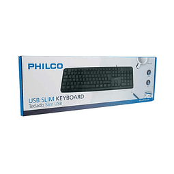 Teclado Slim Usb Philco