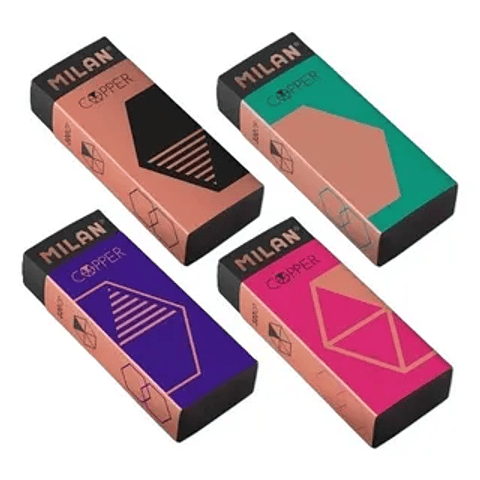 Goma De Borrar Plástica Copper Milan                                                                                                                                            