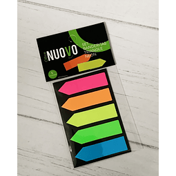 Set Banderitas Triangulos 5 Colores Neón Nuovo