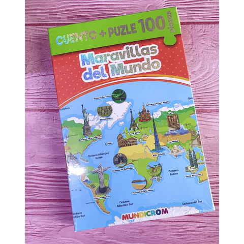 Cuento Mas Puzzle Maravillas Del Mundo Mundicrom