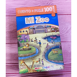 Cuento Mas Puzzle Mi Zoo 100 Piezas Mundicrom