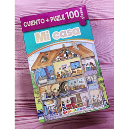 Cuento Mas Puzzle Mi Casa 100 Piezas Mundicrom