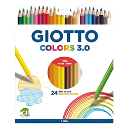 Lapiz 24 colores giotto colors 3.0