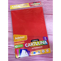 Sobre Cartulina Autoadhesiva A4 10 Hojas Adetec