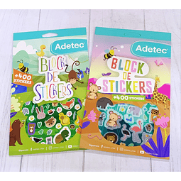 Block Stickers Animalitos Adetec