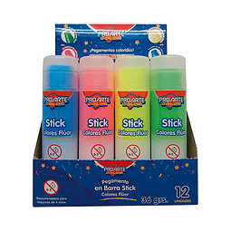 Pegamento En Barra Proarte Flúor 36 Gr