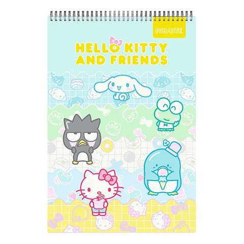 Croquera Oficio Proarte Hello Kitty And friends