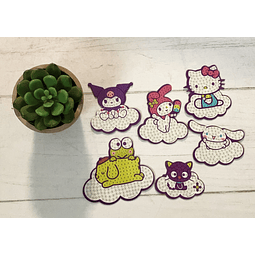 Set Magneticos Con Pinta Diamante Proarte Hello Kitty And Friends