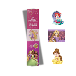 Set Pinta Con Diamantes 25 X 25 Priscesas Proarte