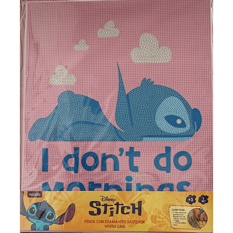 Set Pinta Con Diamantes 40 X 50 Proarte Stitch