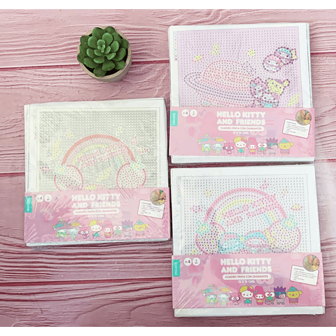 Cuadro Con Diamante 15 x 1 5 CM Proarte Hello Kitty