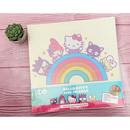 Set Pinta Con Diamantes 30 x 30 Proarte Hello Kitty