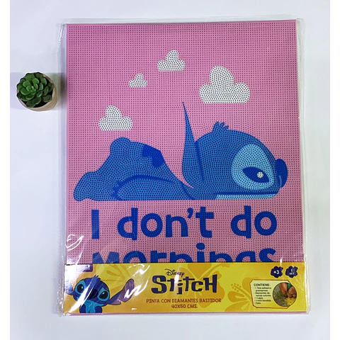 Set Pinta Con Diamantes 40 x 50 Proarte Stitch