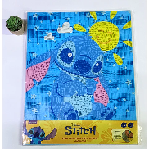 Set Pinta Con Diamantes 40 x 50 Proarte Stitch