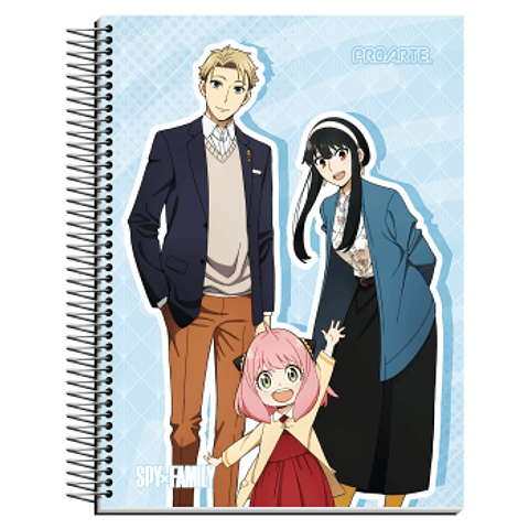 Cuaderno Triple 150 Hjs 7 Mm Proarte Spy x Family