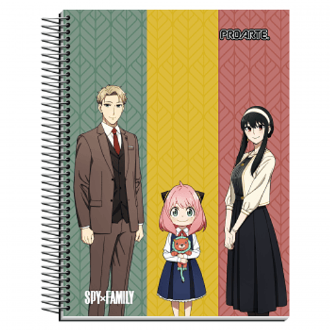 Cuaderno Triple 150 Hjs 7 Mm Proarte Spy x Family