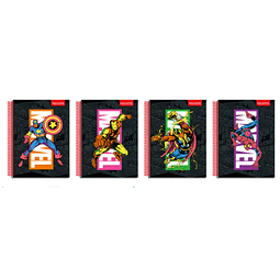 Cuaderno Triple Carta Marvel Comic 7Mm 150 Hojas Proarte