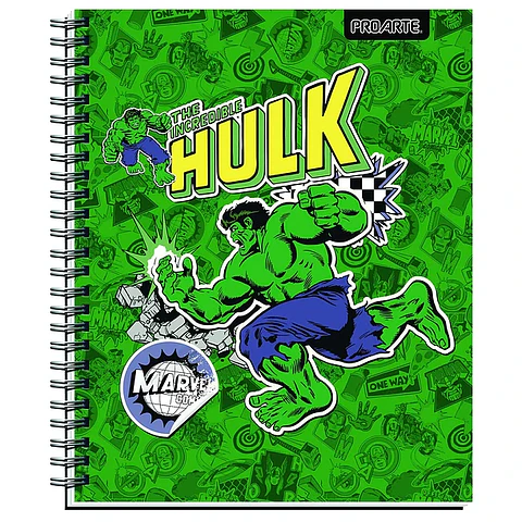 Cuaderno Universitario Marvel Proarte 100 Hojas 