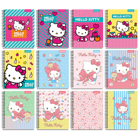 Cuaderno Universitario 7 Mm 100 Hjs Hello Kitty Proarte 