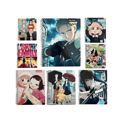 Cuaderno Universitario 100 Hjs 7 Mm Proarte Spy x Family