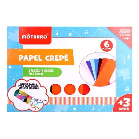 Sobre Papel Crepe Motarro