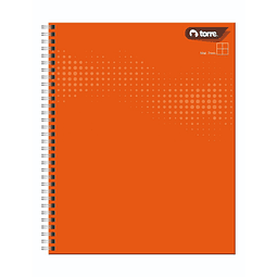 Cuaderno Universitario 100 Hjs 7 Mm Torre Liso