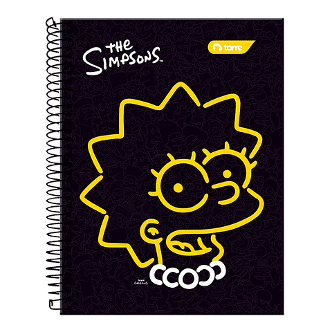 Cuaderno Triple 150 Hjs 7 Mn Torre The Simpsons