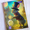Cuaderno Triple 150 Hjs 7 Mm Torre Wonderland