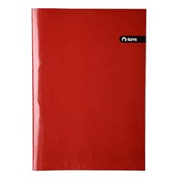Carpeta Plastificada C/Acco Plastico Torre Rojo