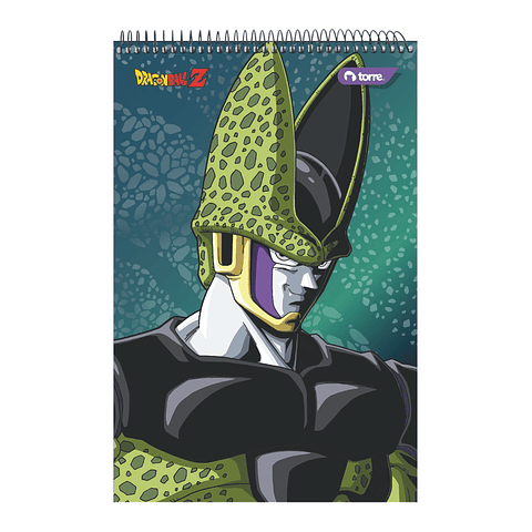 Croquera Oficio 21 x 3 2Cms Torre Dragon Ball Z