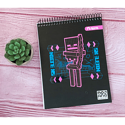 Croquera 16 x 21 Torre Minecraft