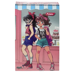 Croquera Oficio 21 x 32 Cms Torre Anime