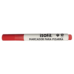Plumón De Pizarra Isofit Rojo
