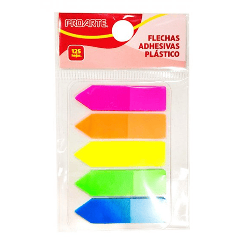 Banderitas 5 Colores 125 Hjs Proarte