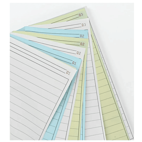 Libro Manifold Triplicado 50 Hjs Nuovo