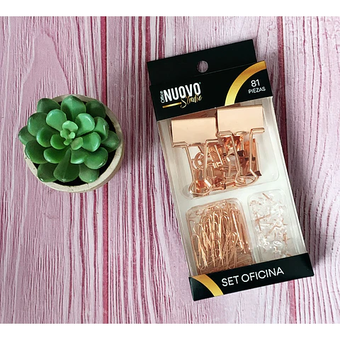 Set Oficina 81 Piezas Golden Nuovo