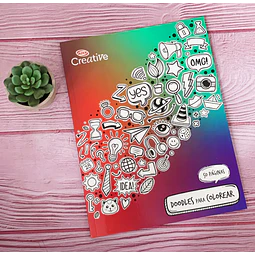 Libro Mandala 50 Diseños Doodles Adix Creative