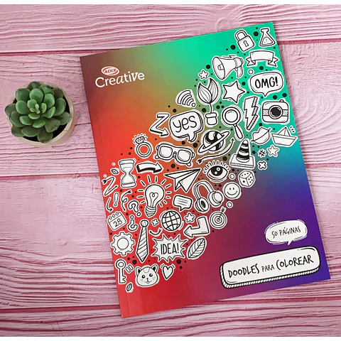 Libro Mandala 50 Diseños Doodles Adix Creative