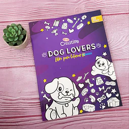 Libro Para Colorear Dog Lovers Kawaii Adix