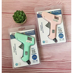 Pistola De Silicona 7 Mm C/Interruptor Lavoro Pastel