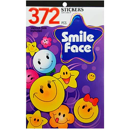 Block Stickers Smile Face Jm