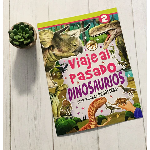 Libro Viaje Al Pasado Dinosaurios Jm