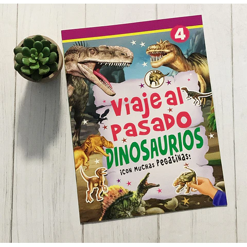 Libro Viaje Al Pasado Dinosaurios Jm