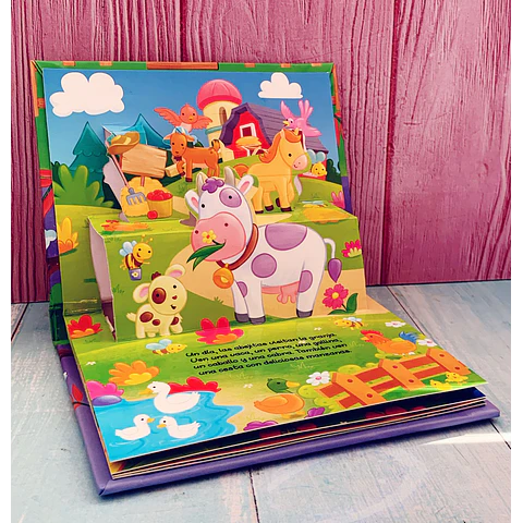 Cuento Animales Pop Up Ediciones Saldaña