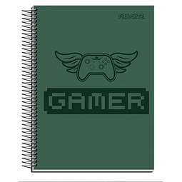 Cuaderno Medio Oficio 150 Hjs 7 Mm Gamers
