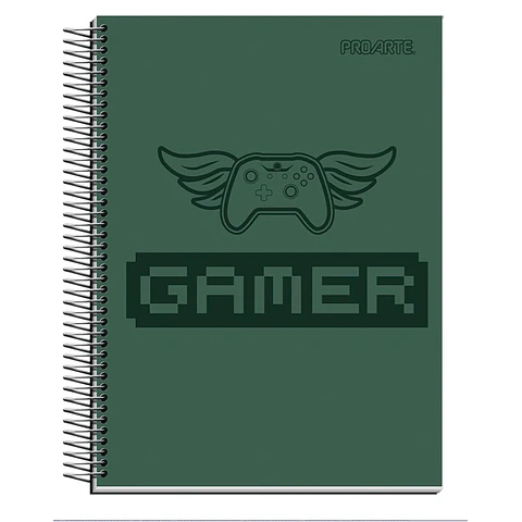 Cuaderno Medio Oficio 150 Hjs 7 Mm Gamers