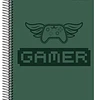 Cuaderno Medio Oficio 150 Hjs 7 Mm Gamers