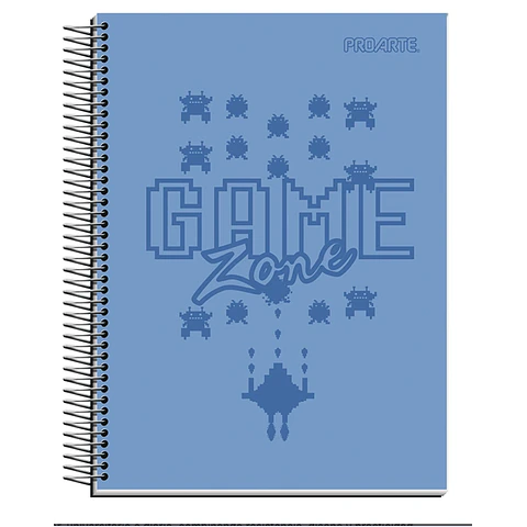 Cuaderno Medio Oficio 150 Hjs 7 Mm Gamers